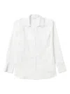 1989 Studio Striped Long-sleeved Button-up Shirt In White