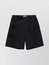 1989 Studio Pleated Shorts With Back And Side Pockets In Blue