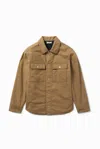 1989 Studio Shirt Jacket With Chest Pockets And Collar In Brown