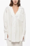 1989 Studio Popeline Oversized Shirt With Breast-pocket In White