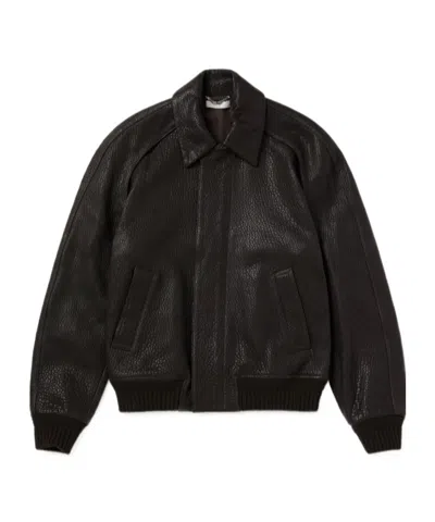 1989 STUDIO PRESS-STUD LEATHER JACKET
