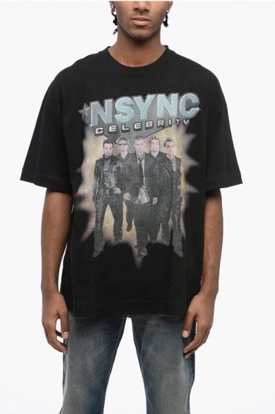 1989 STUDIO PRINTED NSYNC CELEBRITY CREW-NECK T-SHIRT