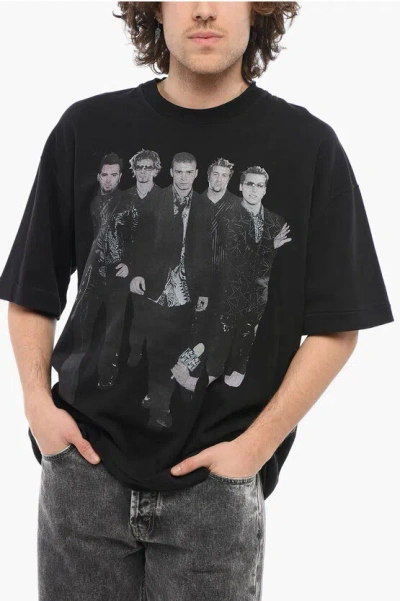 1989 Studio Printed Nsync Interview Crew-neck T-shirt