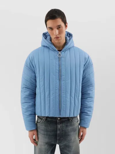 1989 STUDIO QUILTED DOWN JACKET WITH HOOD AND ELASTIC CUFFS