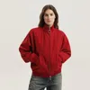 1989 Studio Red And Black Reversible Jacket In Red
