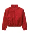 1989 Studio Reversible Jacket Ribbed Collar Cuffs Side Pockets In Red