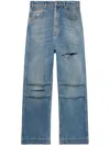 1989 Studio Ripped Wide-leg Jeans In Blue