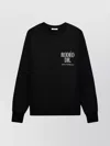 1989 Studio Crew-neck Sweatshirt Rodeo Black In Black