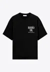 1989 Studio Rodeo Drive Print T-shirt In Black