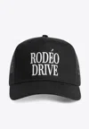1989 Studio Rodeo Drive Trucker Cap In Black