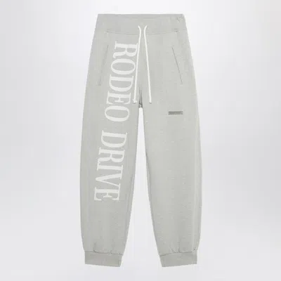 1989 Studio Rodeo Melange Tracksuit Trousers Men In Gray