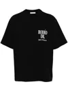 1989 Studio Rodeo Crew Neck Graphic Print T-shirt In Black