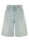 1989 Studio Denim Bermuda Shorts In Blue