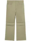 1989 Studio Side-stripe Wide-leg Trousers In Green