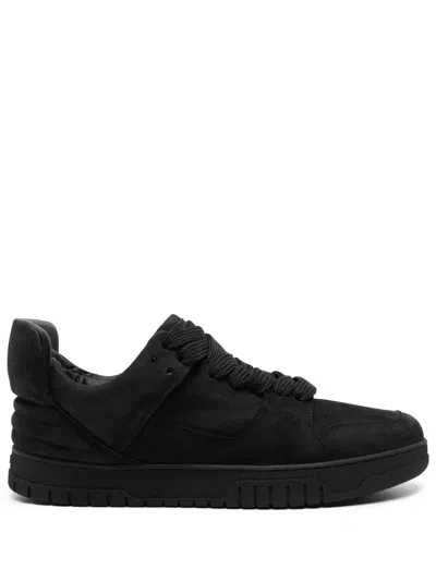1989 Studio Skate Lace-up Nubuck Sneakers In Black