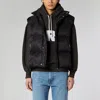 1989 Studio Sleeveless Puffer Jacket In Black