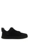 1989 Studio Solid Color Suede Low-top Sneakers In Black