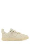1989 Studio Leather Sneakers Featuring Perforated Detailing In White