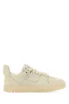 1989 Studio Leather Sneakers Featuring Perforated Detailing In White