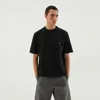 1989 Studio Crew Neck Cotton T-shirt With Embroidered Logo In Black
