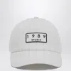 1989 Studio Striped Logo-patch Cotton Cap