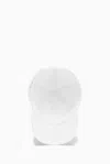 1989 Studio Striped Baseball Patch Cap In White