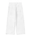 1989 Studio White Striped Boxy Pants In White
