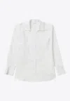 1989 Studio Striped Long-sleeved Button-up Shirt In White