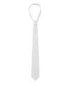1989 Studio White Striped Tie In White