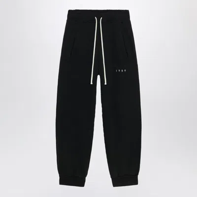 1989 STUDIO 1989 STUDIO SWEATPANTS LOGO BLACK