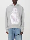 1989 Studio Slime Graphic Print Hoodie In Grey