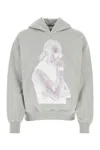 1989 Studio Man's Slime Hoodie In Oatmealgrey