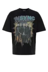 1989 Studio Cotton T-shirt With Contrasting Graphic Print In Black