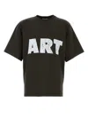 1989 Studio Art Print Crewneck T-shirt In Brown
