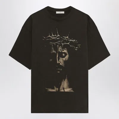 1989 Studio T-shirt Ss Jesus Dark In Brown