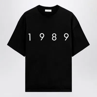 1989 STUDIO 1989 STUDIO  T-SHIRT SS LOGO BLACK