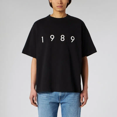 1989 STUDIO T-SHIRT SS LOGO BLACK