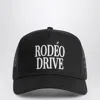 1989 Studio Rodeo Drive Trucker Cap In Black