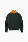 1989 Studio Turtleneck Sweater In Green