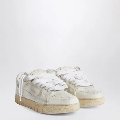 1989 Studio Vintage Dirty Sneakers In White