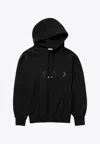 1989 Studio Vintage Logo Hooded Sweatshirt In Black