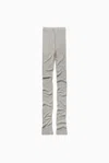 1989 Studio Waffle Ribbed Leggings In Gray