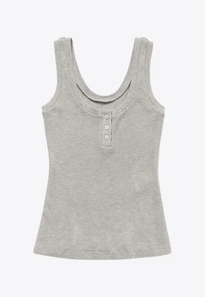 1989 Studio Waffle Ribbed Tank Top
