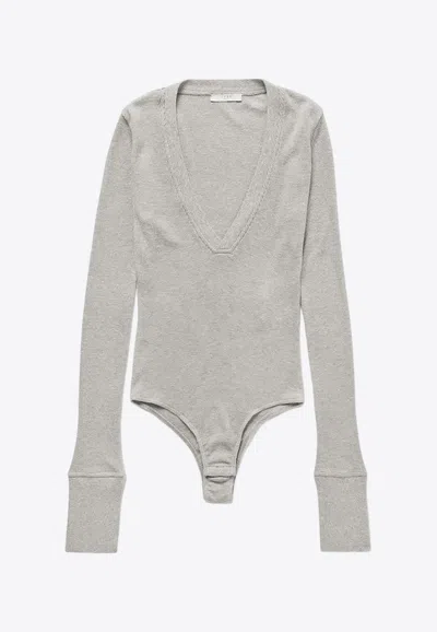 1989 Studio Waffle V-neck Bodysuit