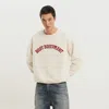 1989 Studio Crew Neck Embroidered Text Long Sleeves In Neutral