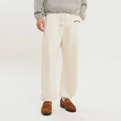 1989 STUDIO 1989 STUDIO WHITE BODY EQUIPMENT JOGGING PANTS