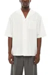 1989 Studio White Relaxed Solid Shirt In White