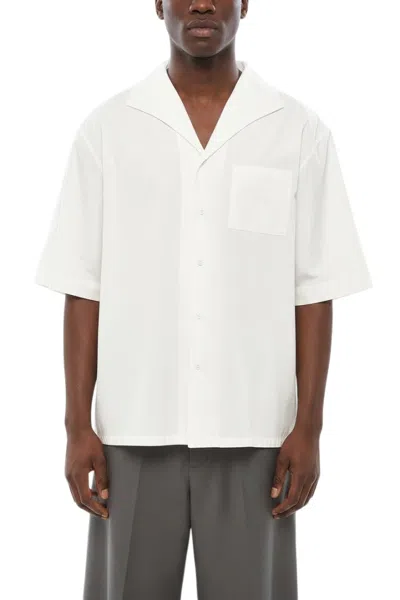 1989 Studio White Relaxed Solid Shirt