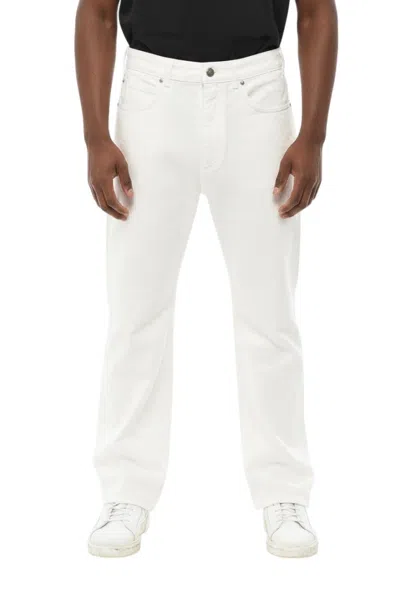 1989 Studio White Straight Mid Rise Jeans