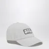 1989 Studio Striped Logo-patch Cotton Cap